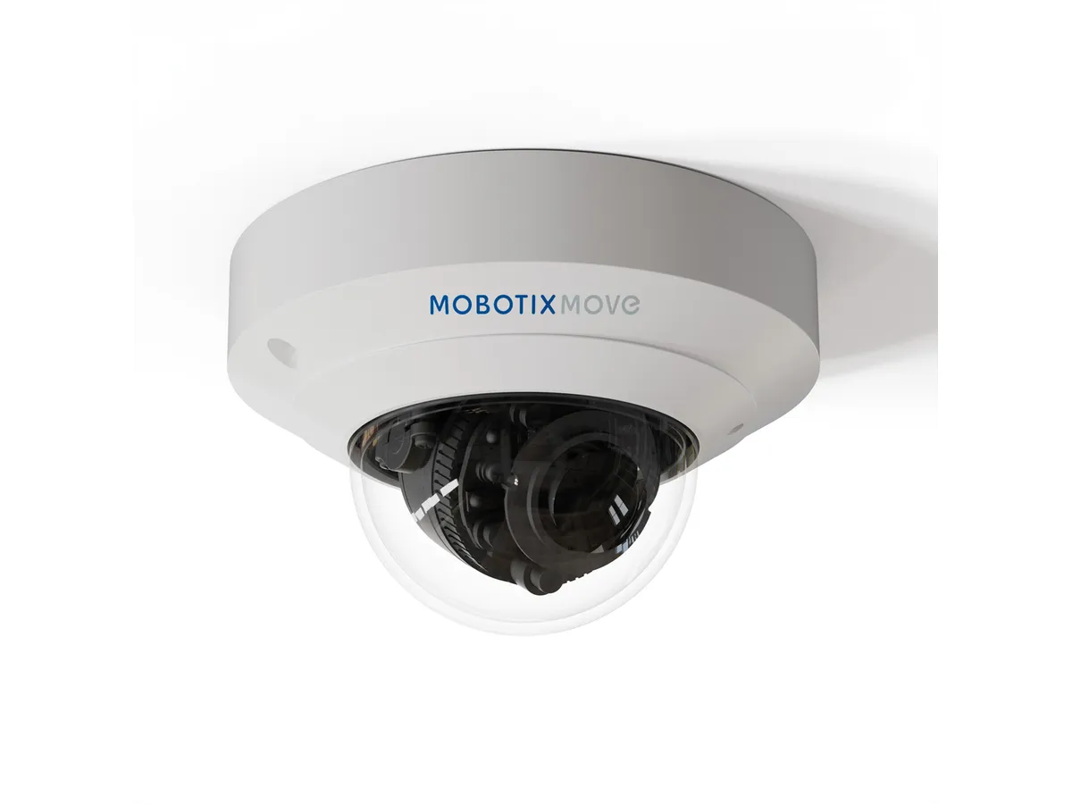 Mobotix MOVE Mini-Dome Kamera 5 MP 108° fix, IR-LED bis 15m, Indoor