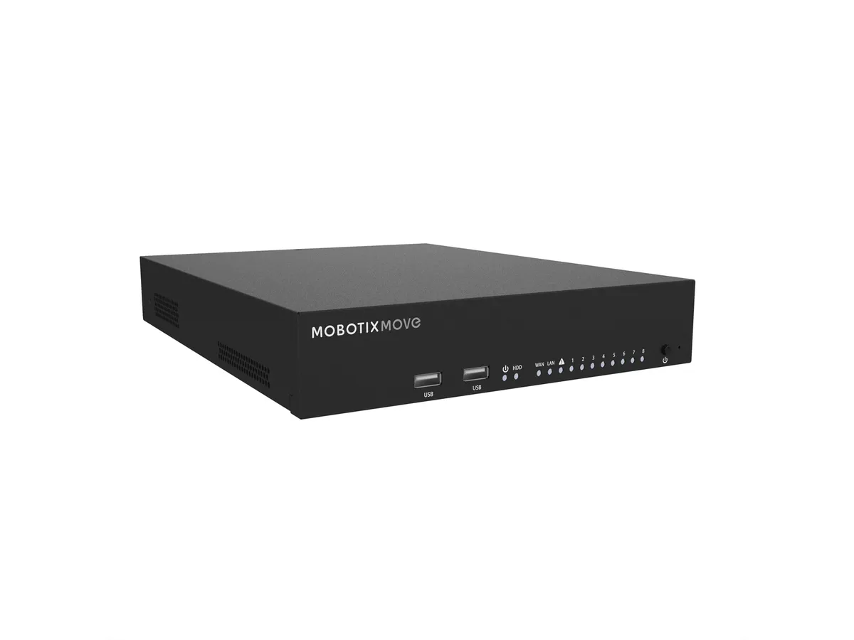 Mobotix Move NVR 12-CH, 8x PoE 4 GB RAM Version, ohne HDD